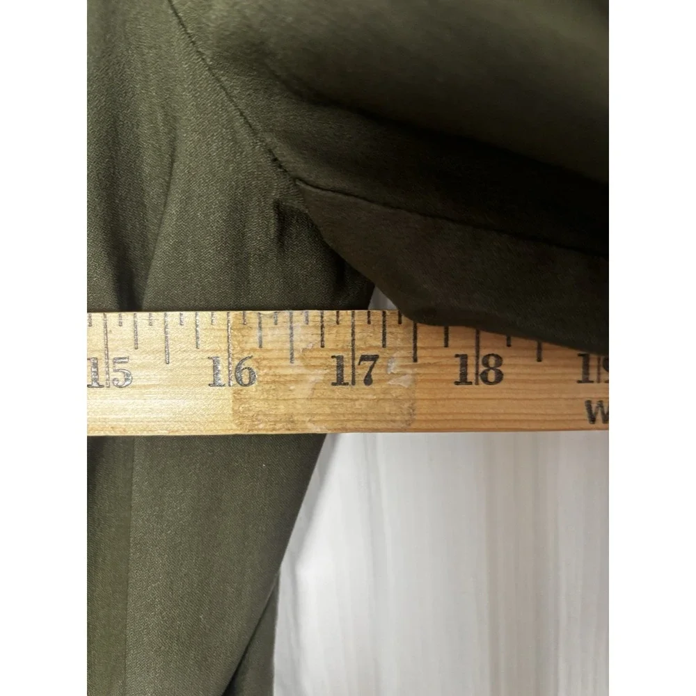 Eden Society Stitch Fix Womens Cargo Jacket Small Cinched Military‎ Green NEW